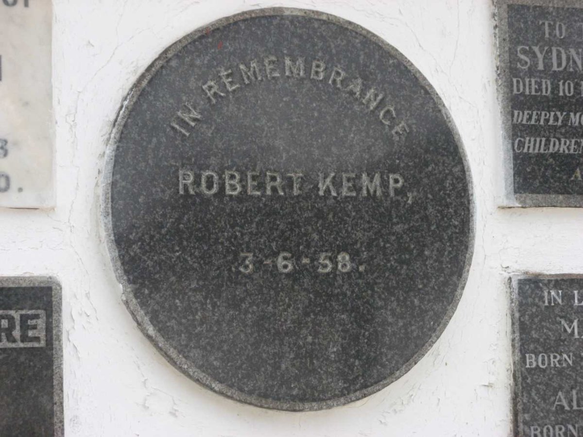 KEMP Robert -1958