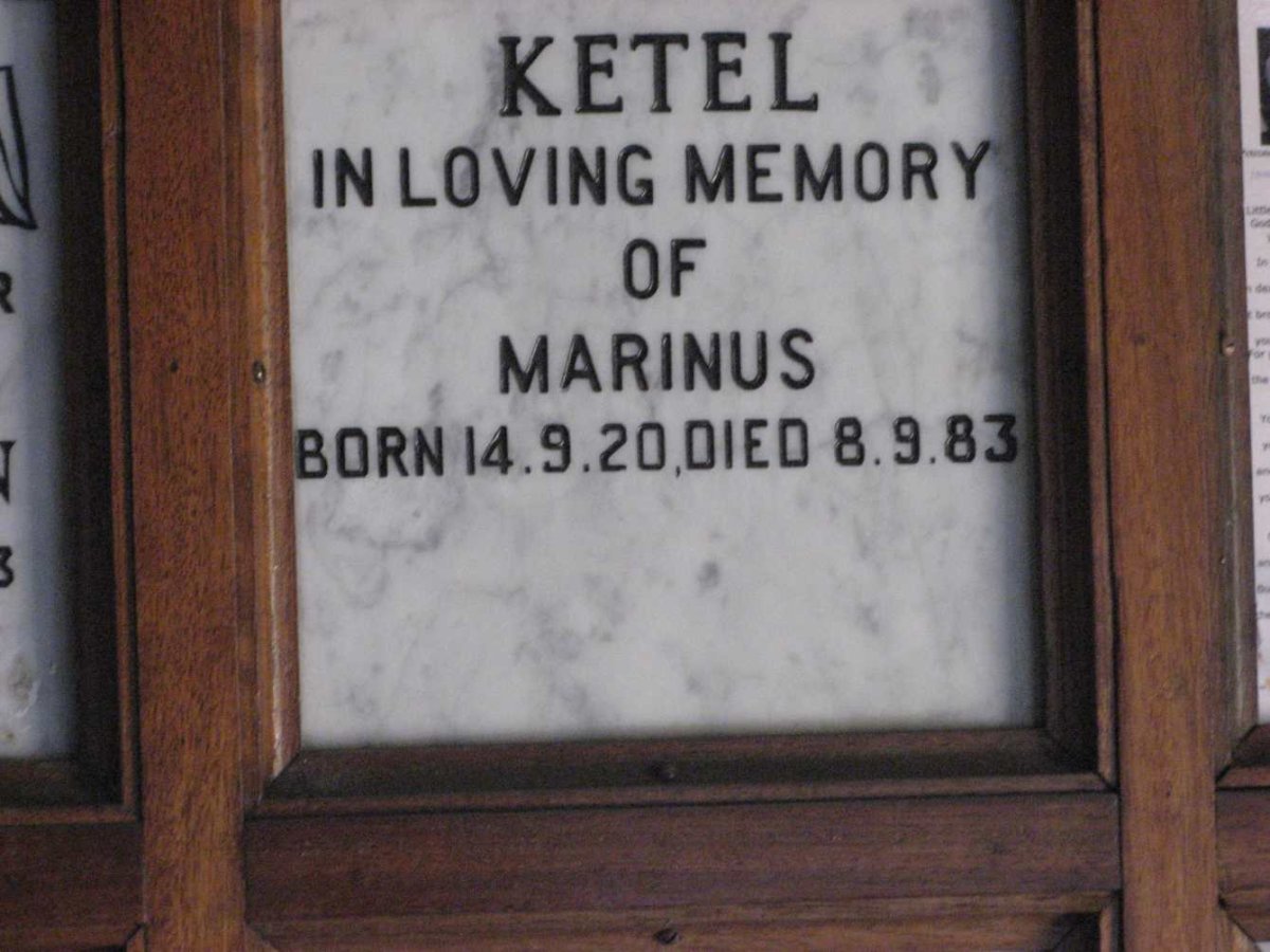 KETEL Marinus 1920-1983
