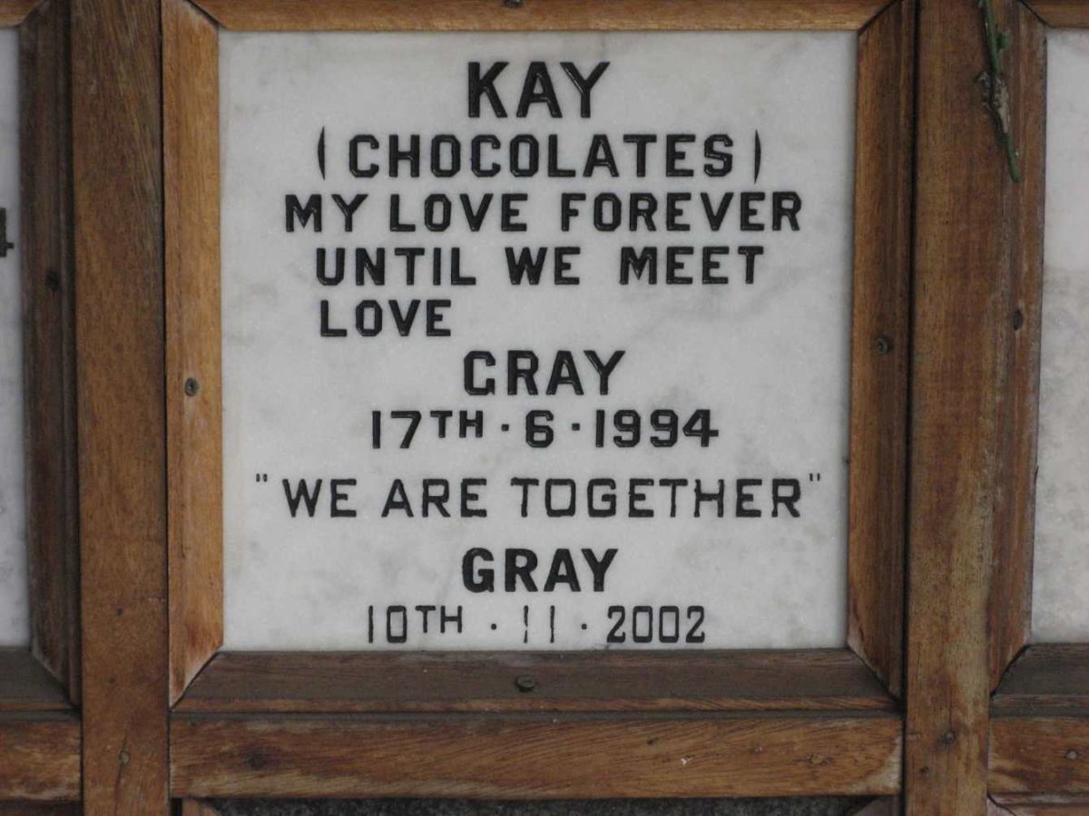 KAY Gray -1994 :: KAY Gray -2002