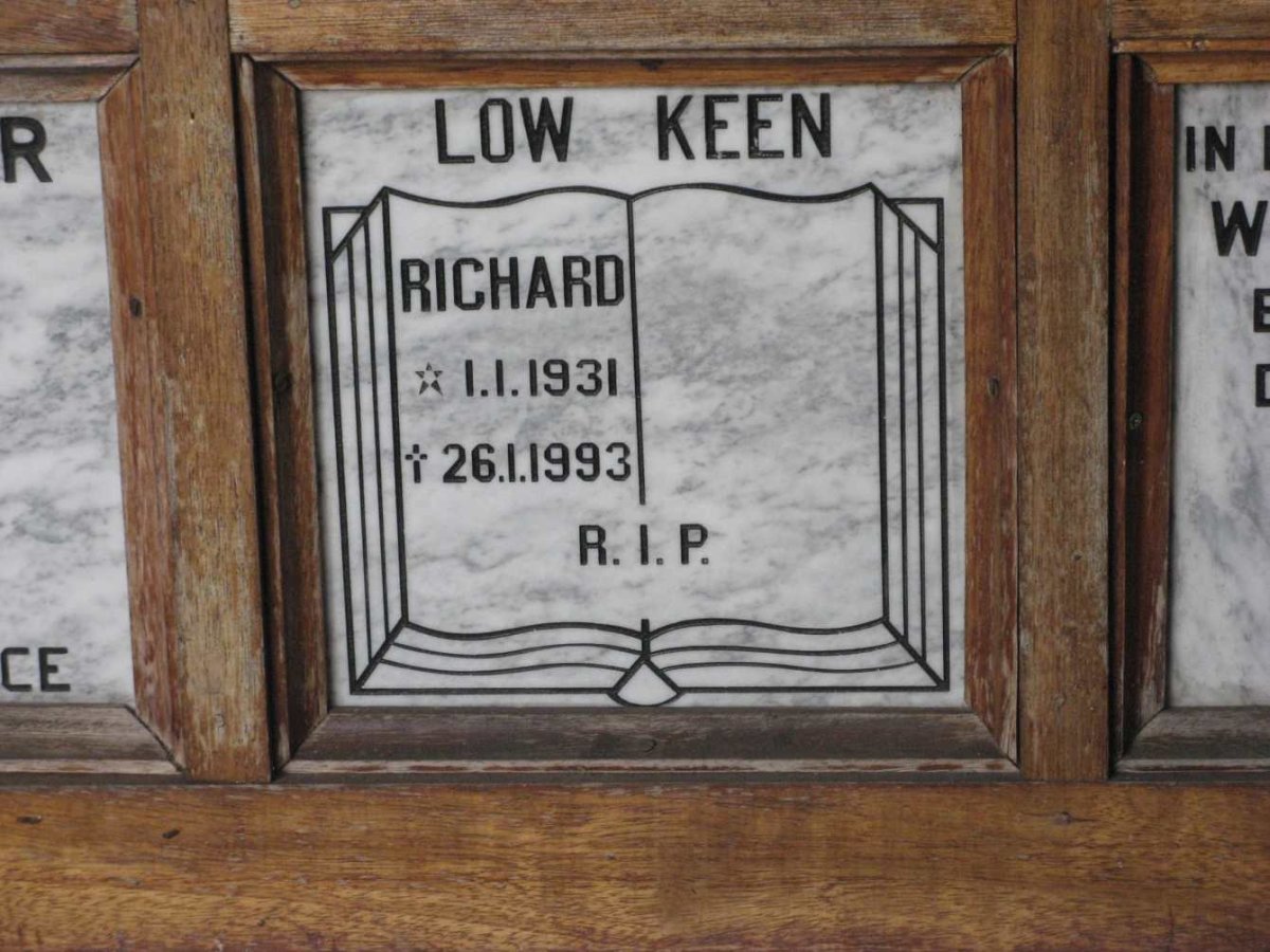 KEEN Richard, LOW 1931-1993
