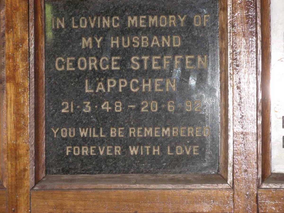 LAPPCHEN George Steffen 1948-1992