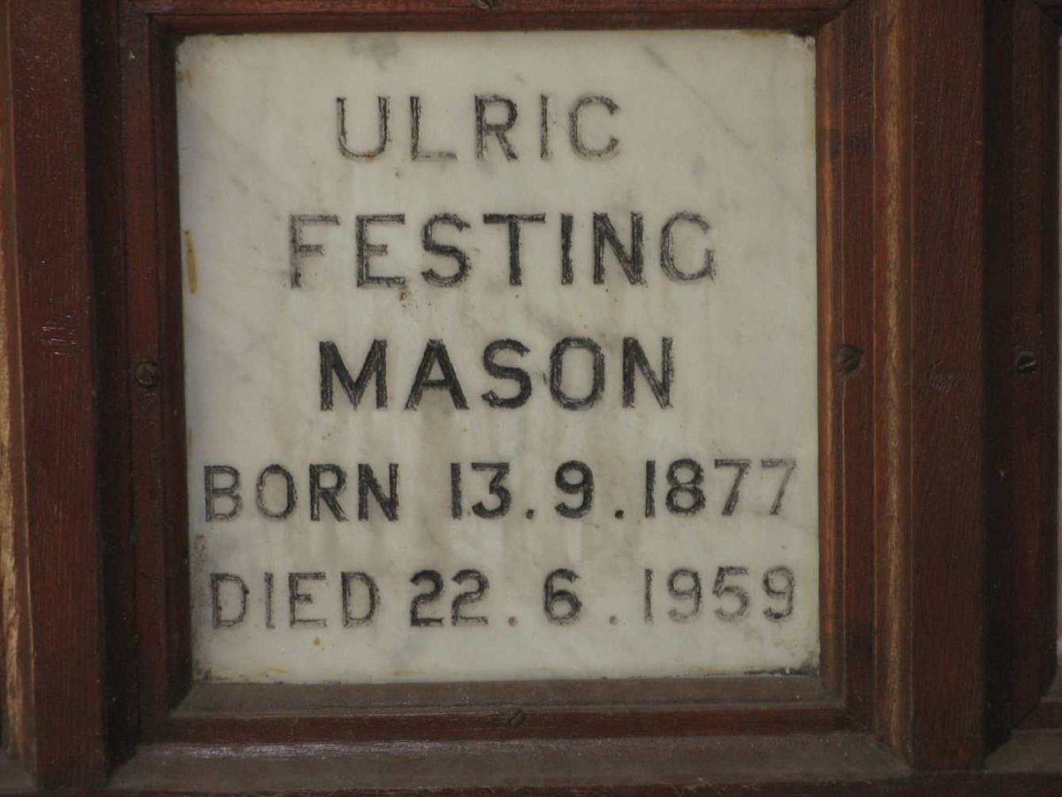 MASON Ulric Festing 1877-1959