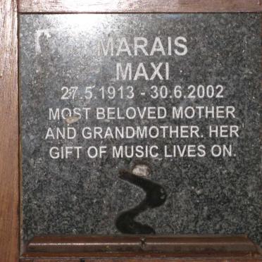 MARAIS Maxi 1913-2002
