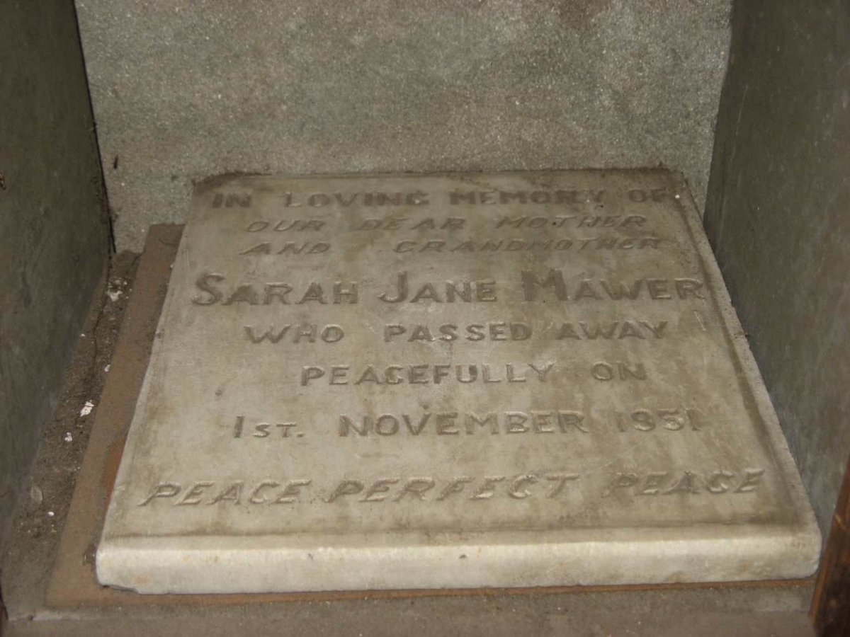 MAWER Sarah Jane -1951