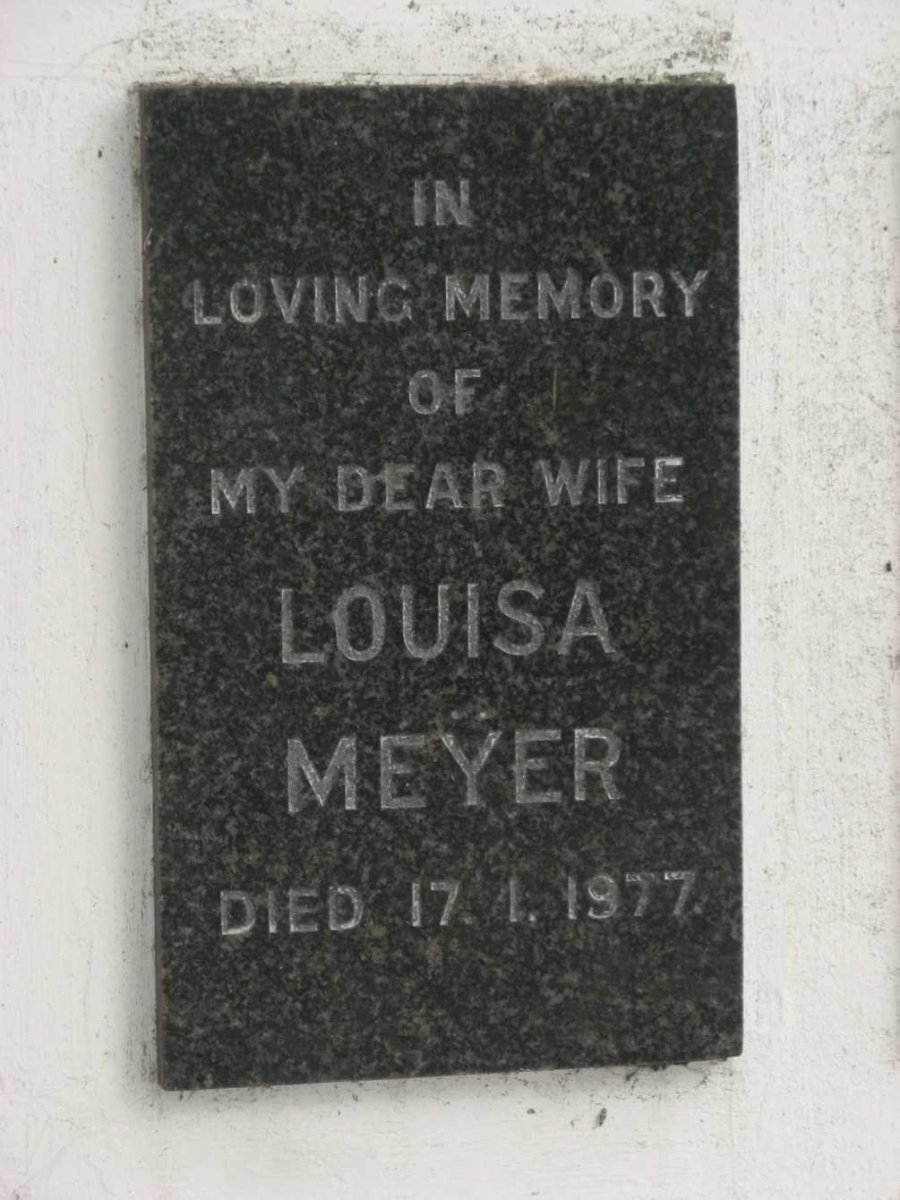 MEYER Louisa -1977