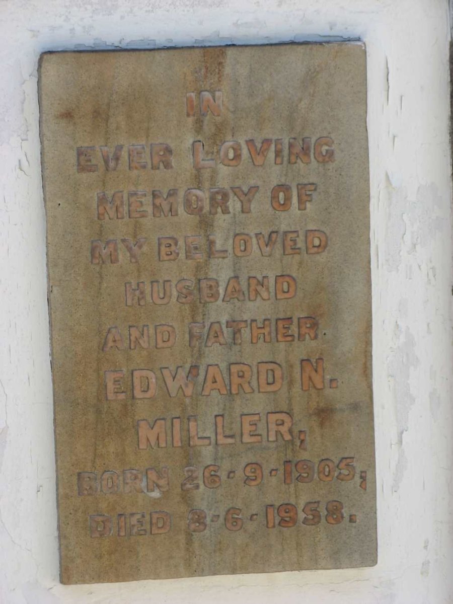 MILLER Edward N. 1905-1958