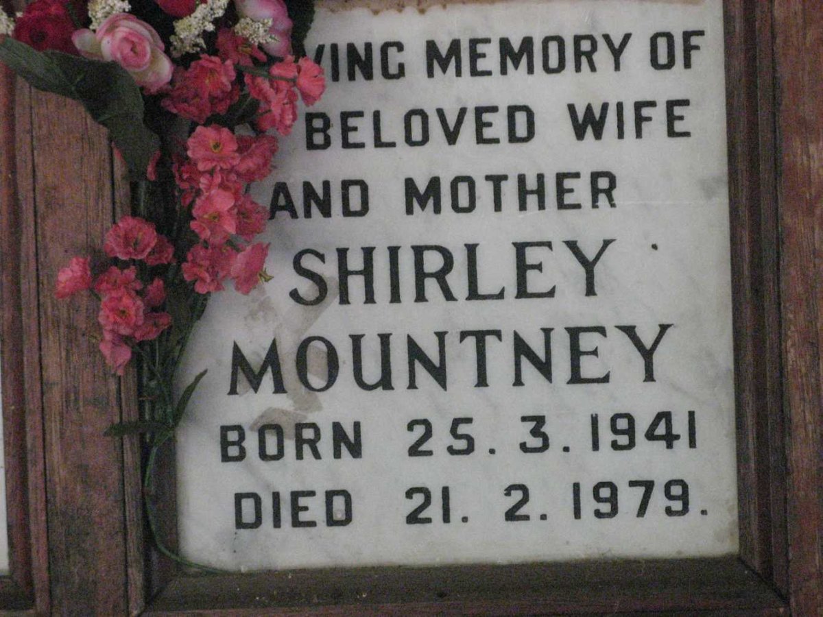MOUNTNEY Shirley 1941-1979