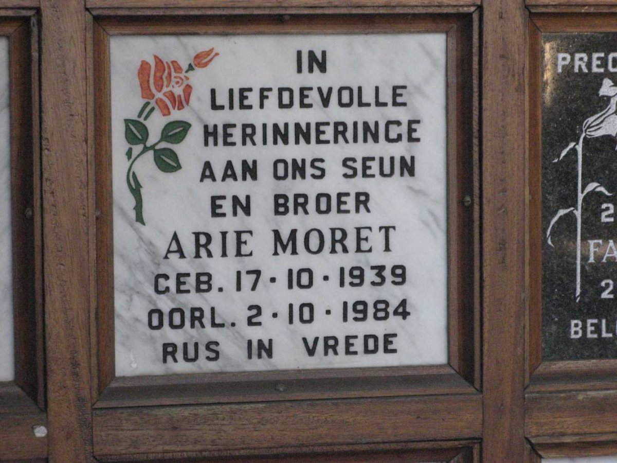 MORET Arie 1939-1984