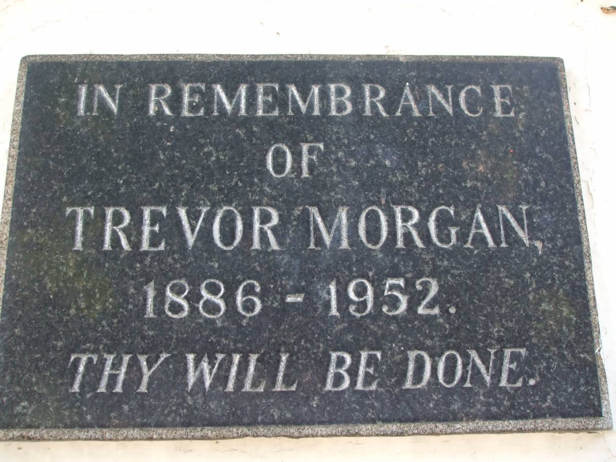 MORGAN Trevor 1886-1952