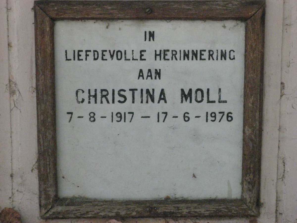 MOLL Christina 1917-1976