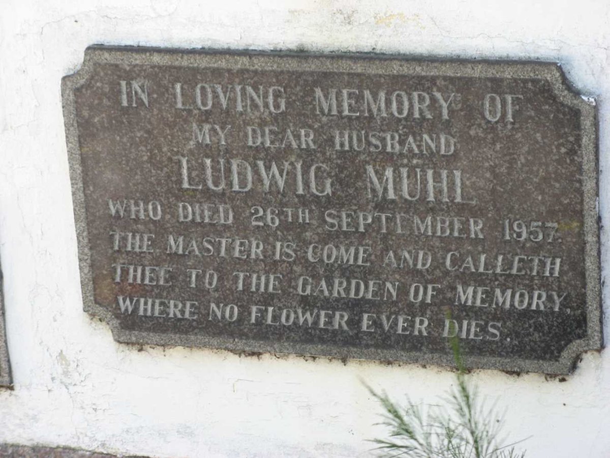 MUHL Ludwig -1957