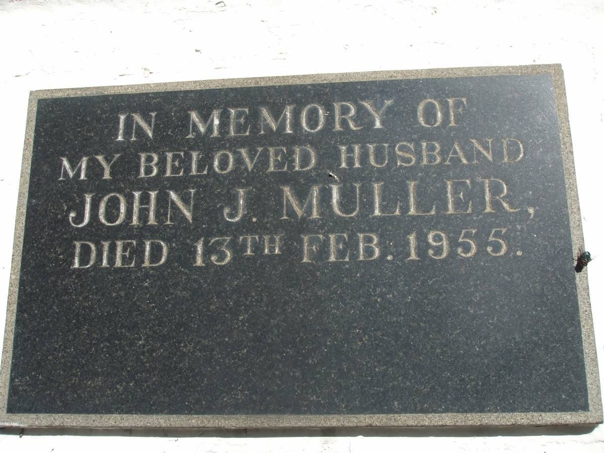 MULLER John J. -1955