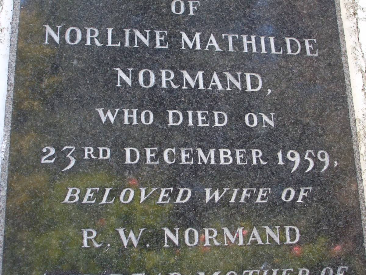 NORMAND Norline Mathilde -1959