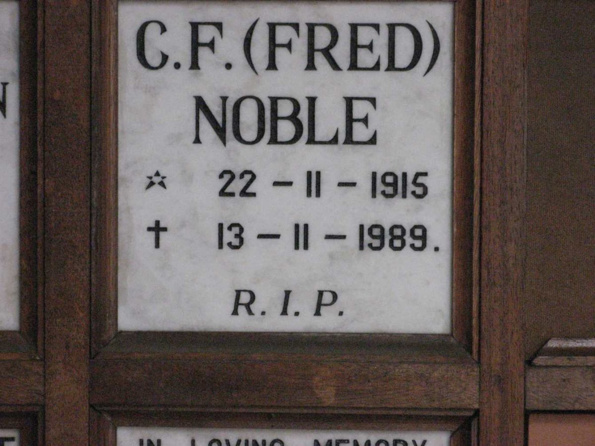 NOBLE C.F. 1915-1989