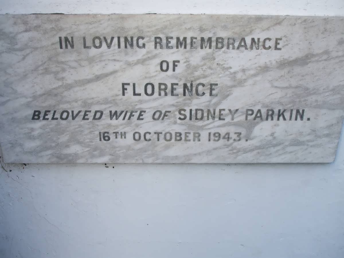 PARKIN Florence -1943