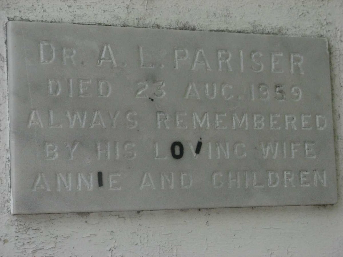 PARISER A.L. -1959