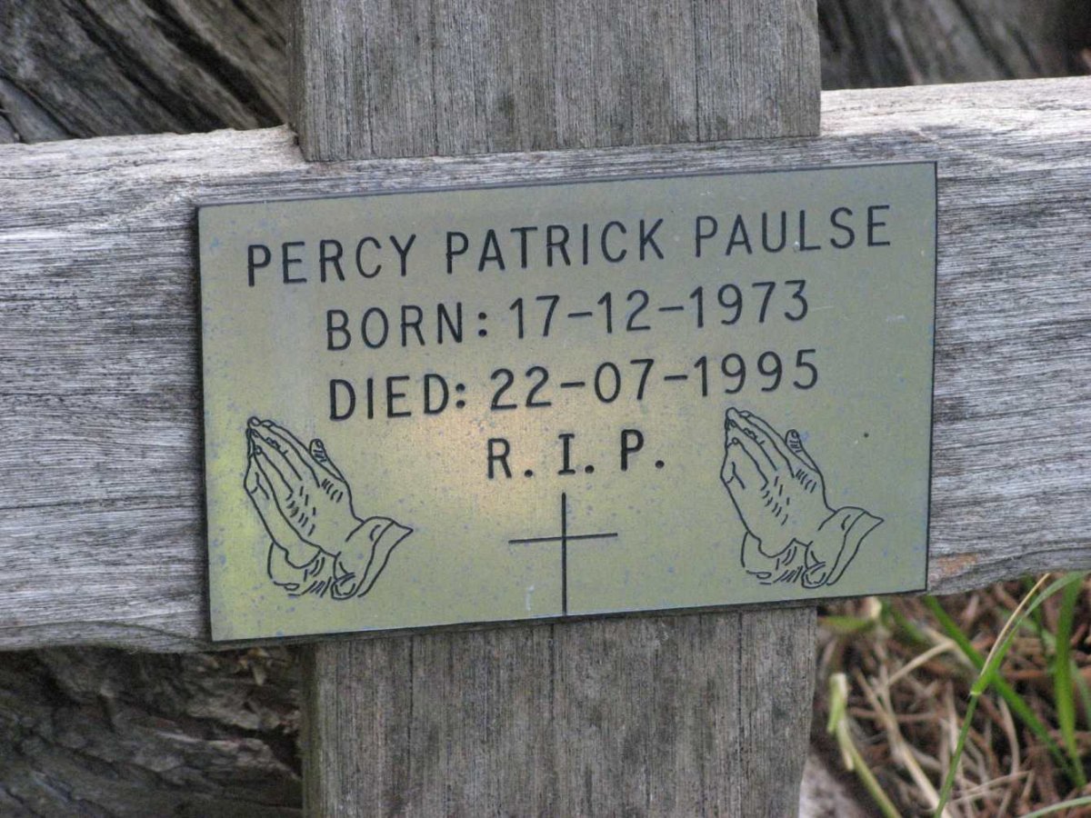 PAULSE Percy Patrick 1973-1995