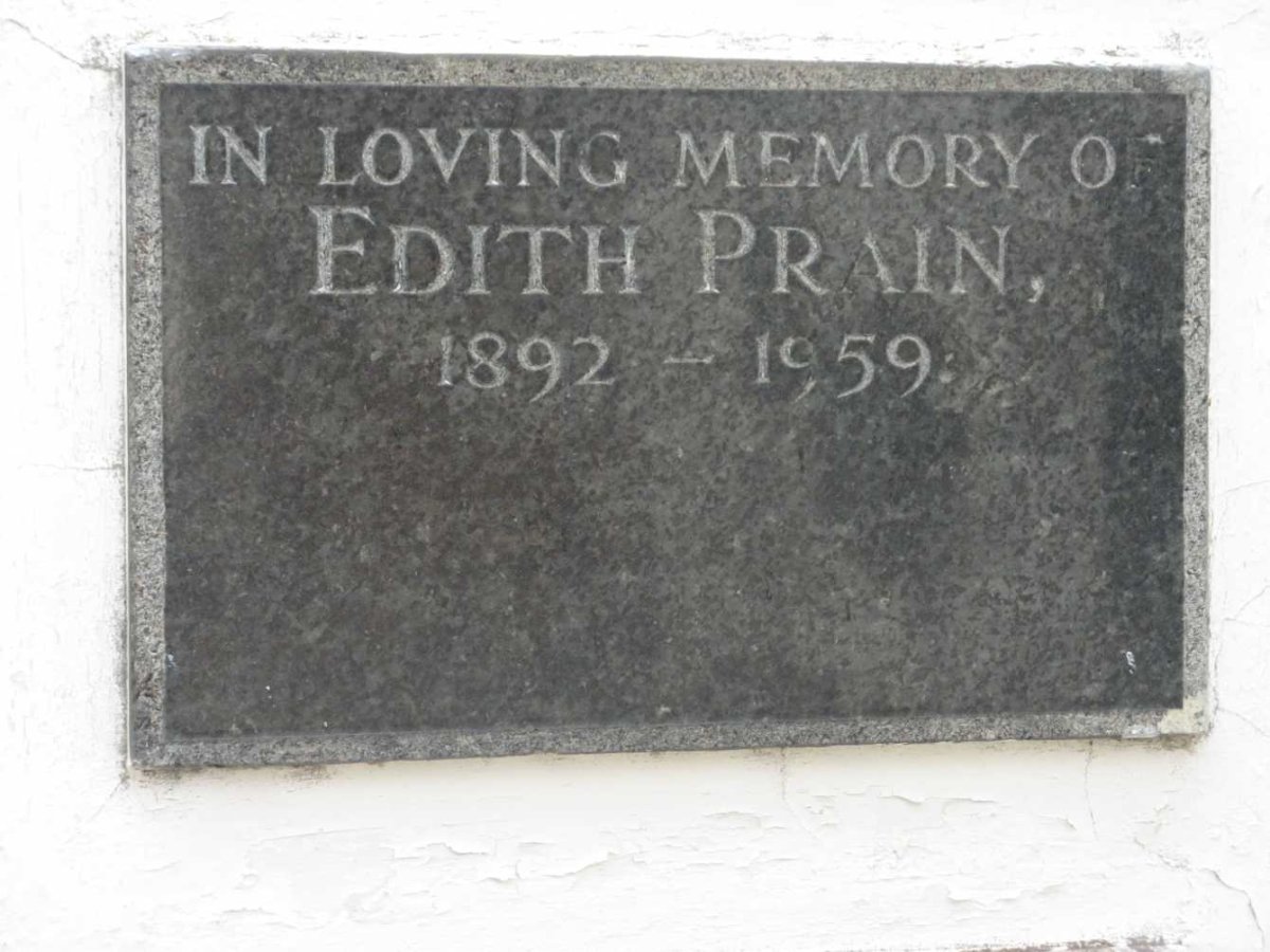 PRAIN Edith 1892-1959