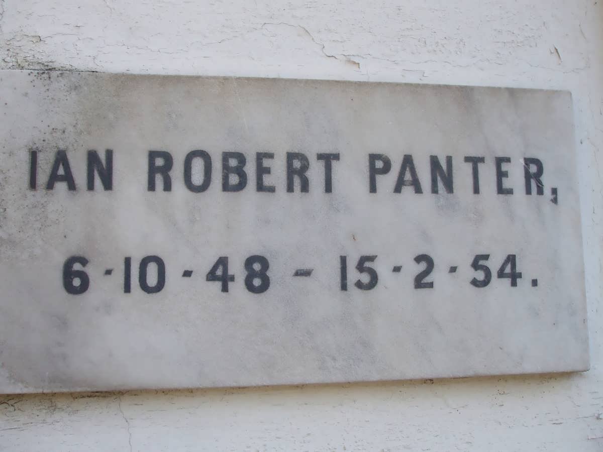 PANTER Ian Robert 1948-1954