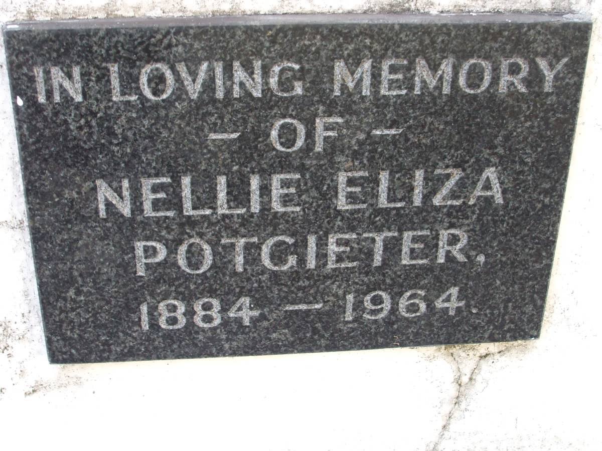 POTGIETER Nellie Eliza 1884-1964