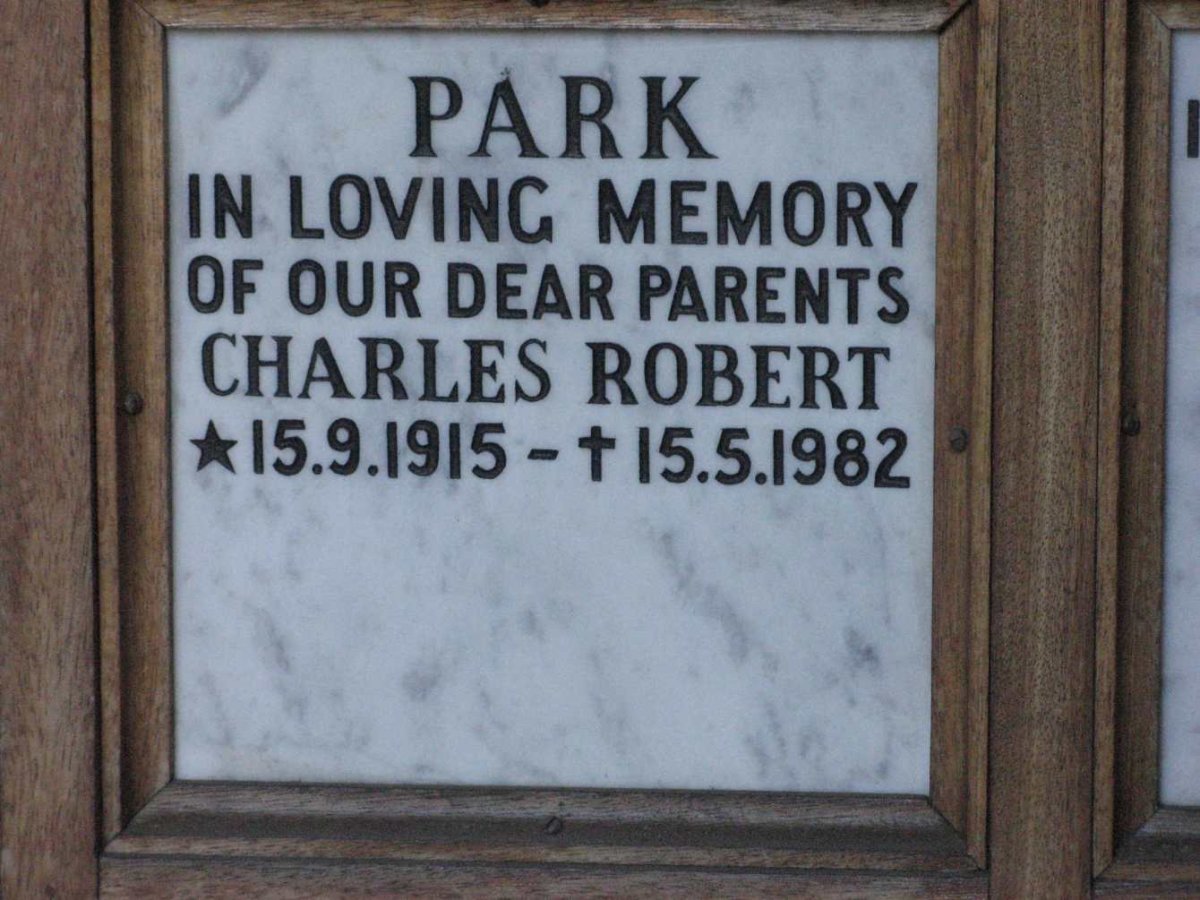 PARK Charles Robert 1915-1982