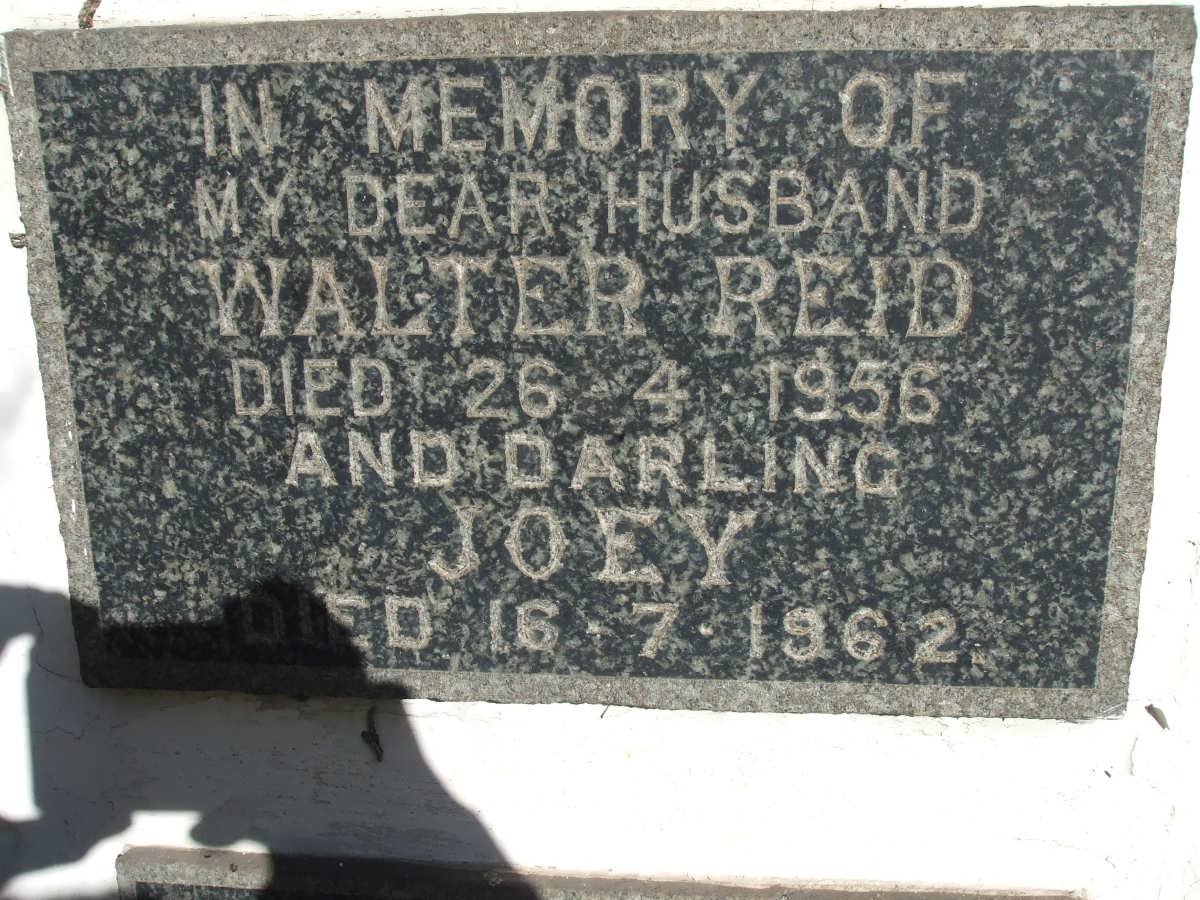 REID Walter -1956 &amp; Joey -1962