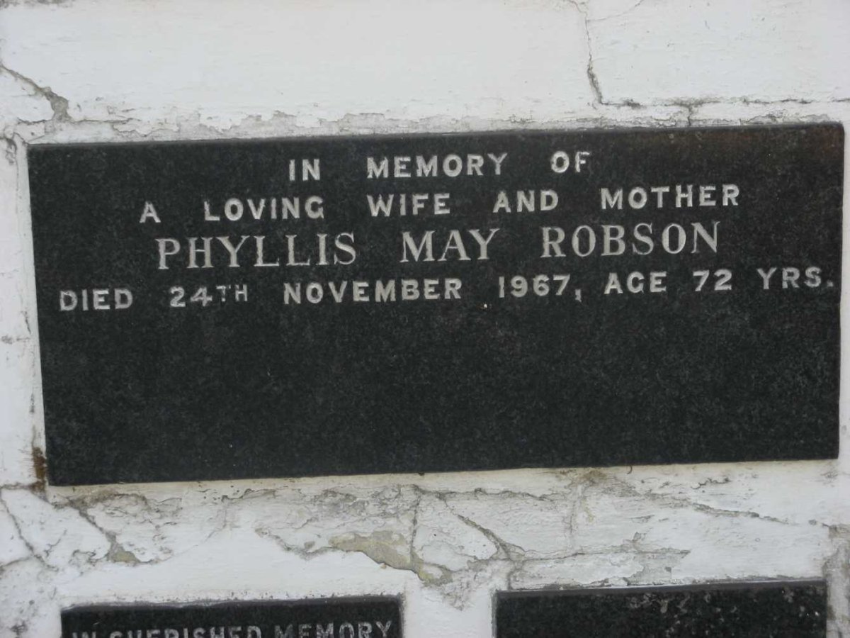 ROBSON Phyllis May -1967
