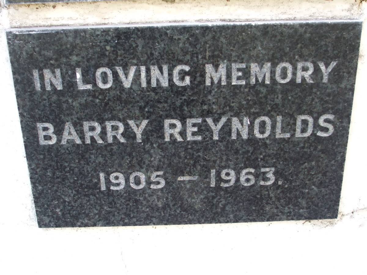 REYNOLDS Barry 1905-1963