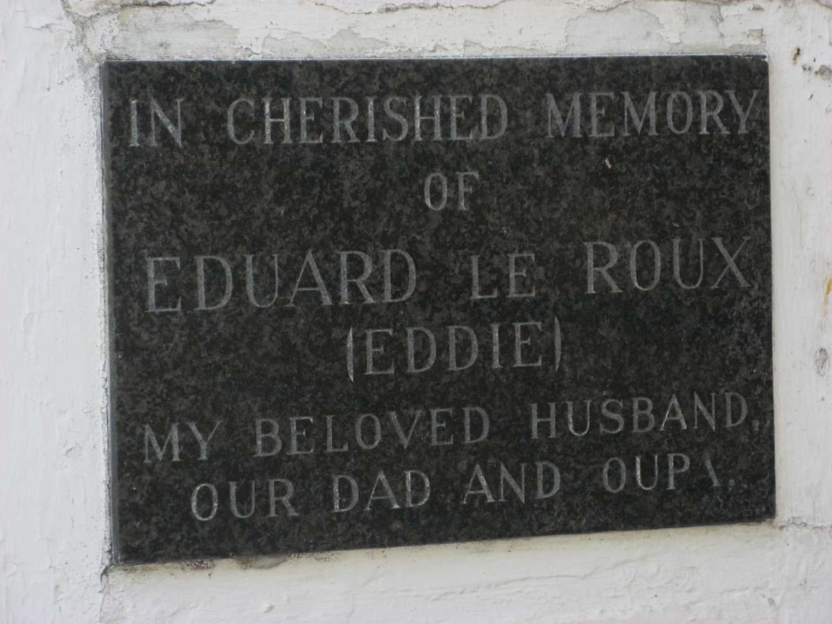ROUX Eduard, le