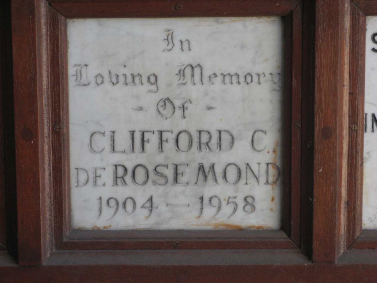 ROSEMOND Clifford C., de 1904-1958