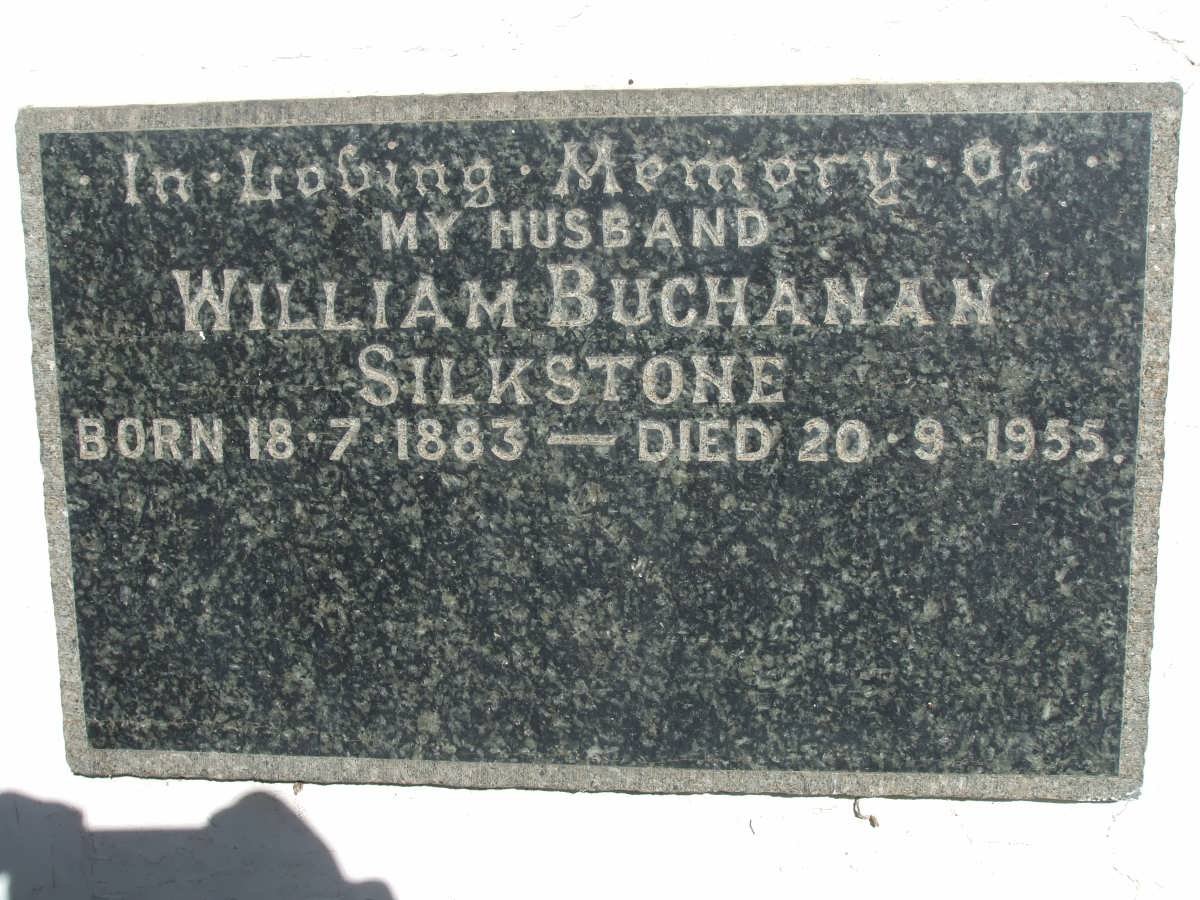 SILKSTONE William Buchanan 1883-1955