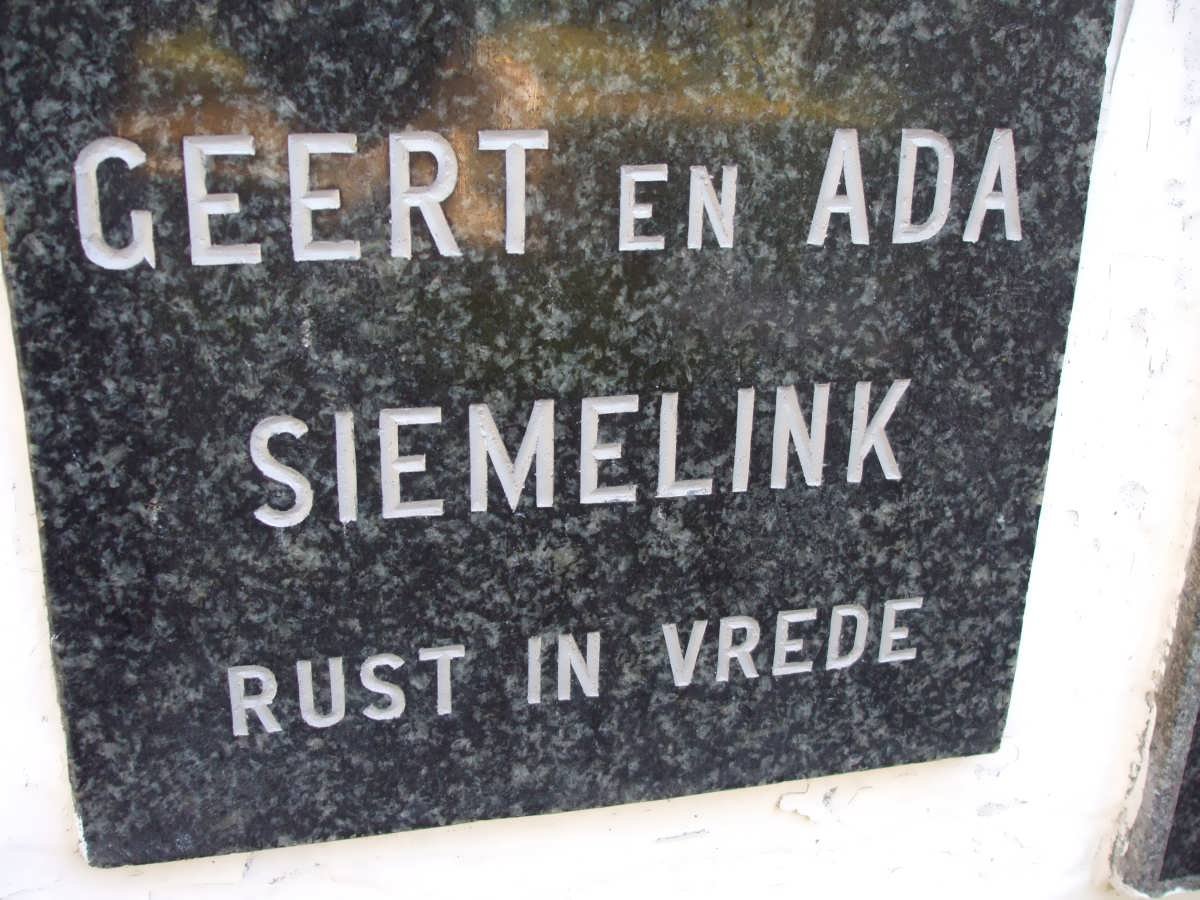 SIEMELINK Geert &amp; Ada