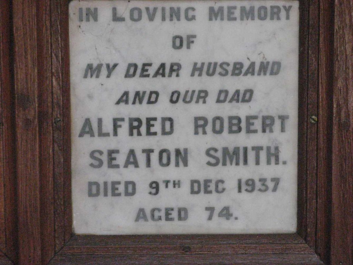 SMITH Alfred Robert Seaton -1937