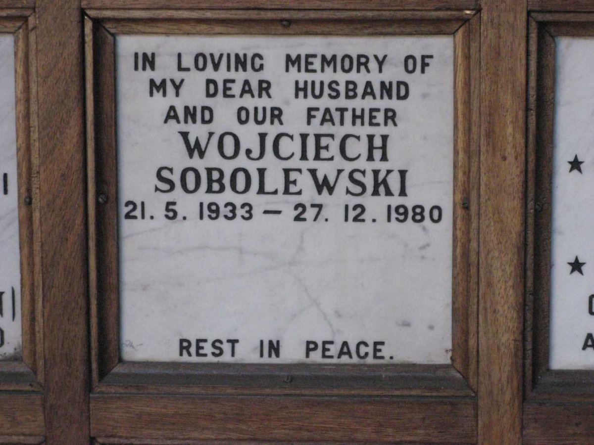 SOBOLEWSKI Wojciech 1933-1980