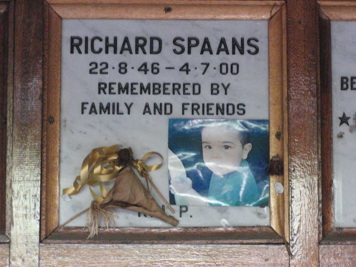 SPAANS Richard 1946-2000
