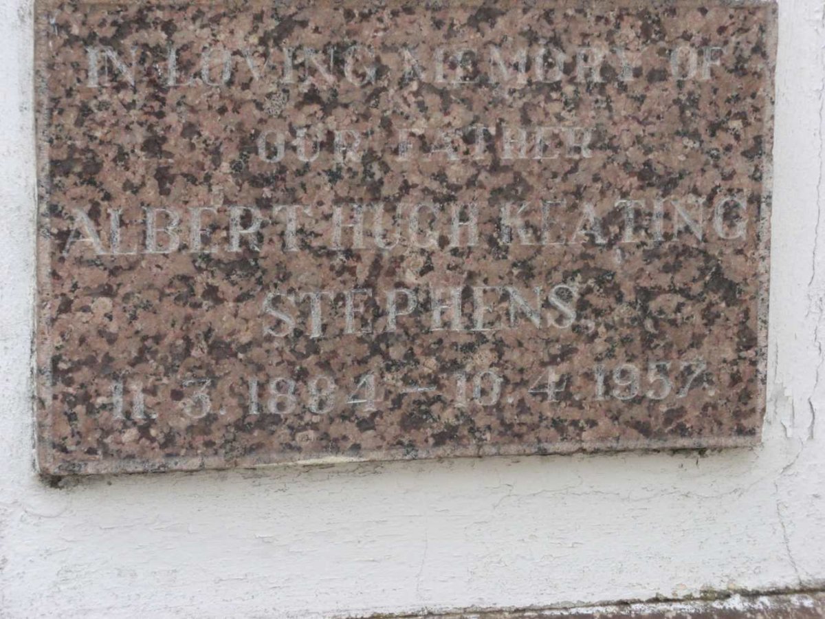STEPHENS Albert Hugh Keating 1884-1957