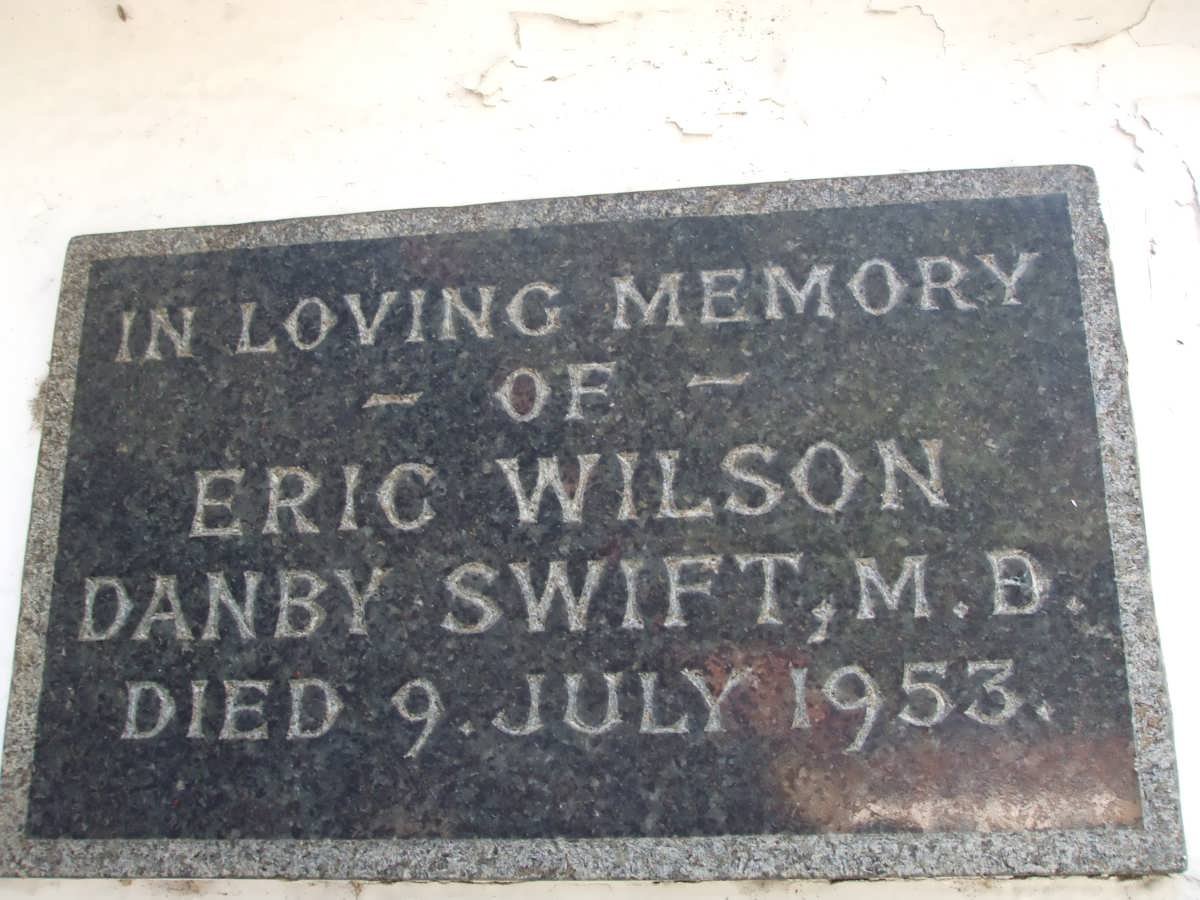 SWIFT Eric Wilson Danby -1953