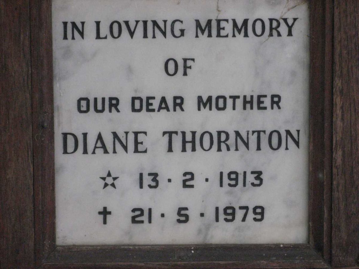 THORNTON Diane 1913-1979