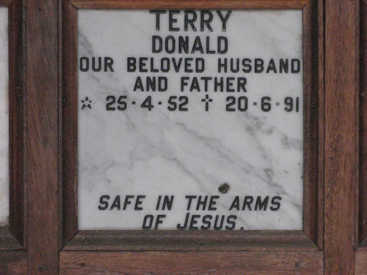 TERRY Donald 1952-1991
