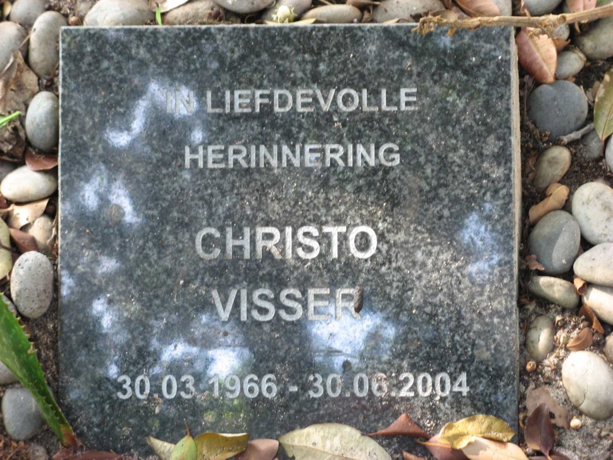 VISSER Christo 1966-2004