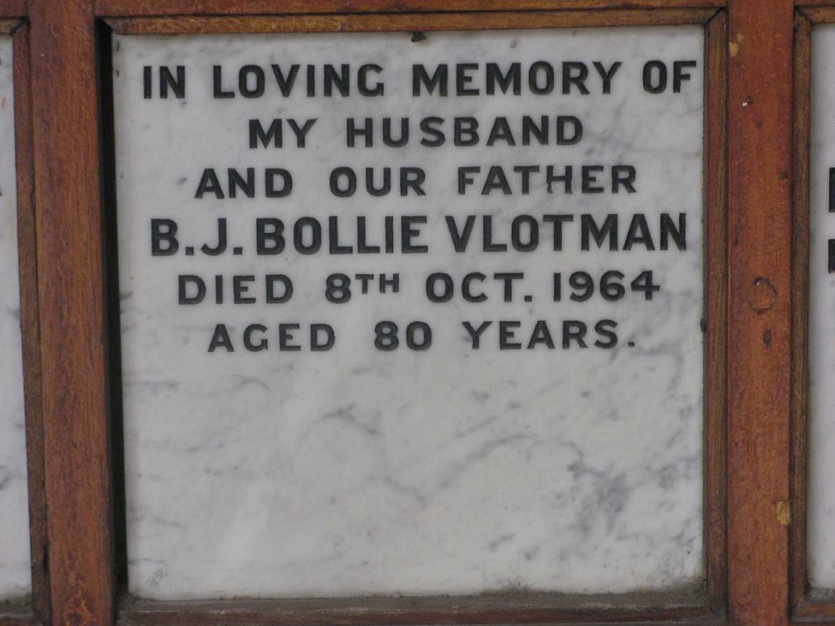 VLOTMAN B.J. -1964