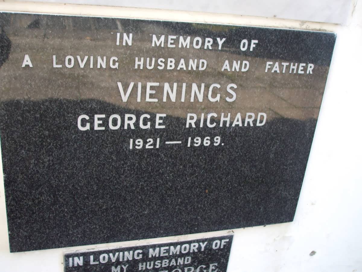 VIENINGS George Richard 1921-1969