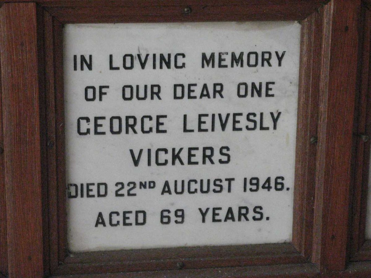 VICKERS George Leivesly -1946