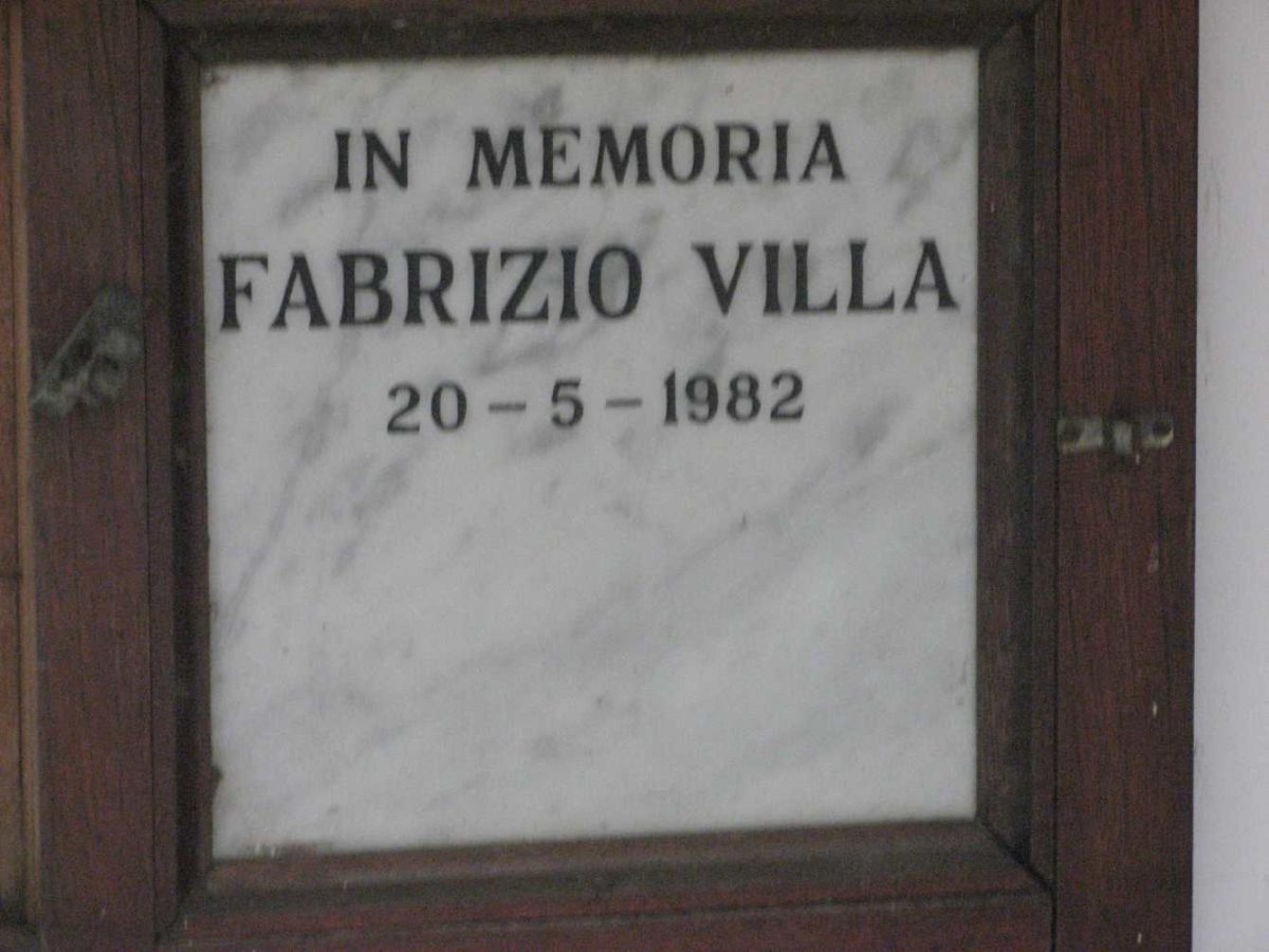VILLA Fabrizio -1982