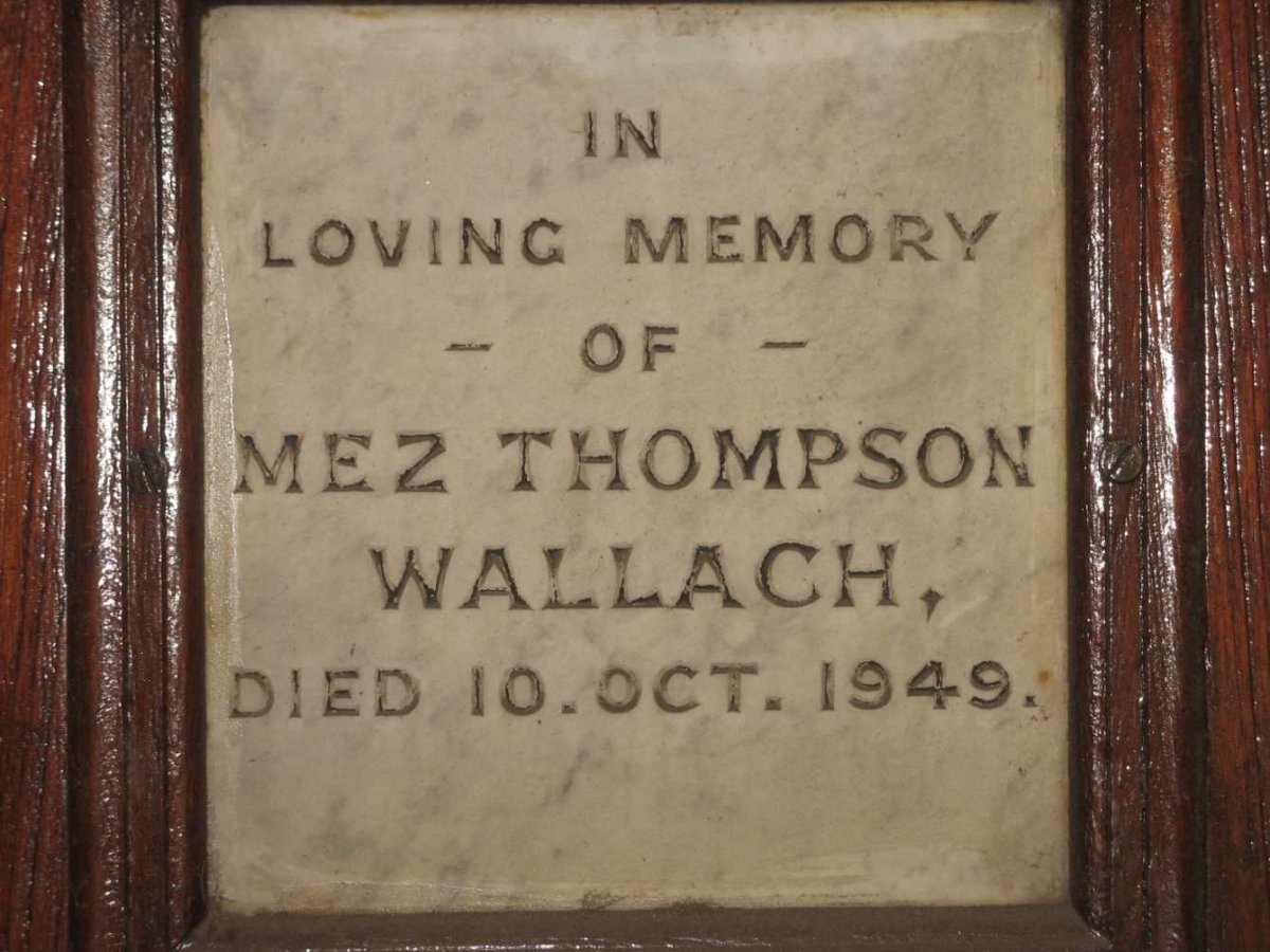 WALLACH Mez Thompson -1949