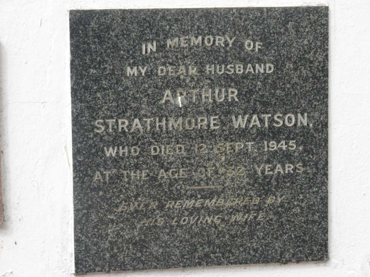 WATSON Arthur Strathmore -1945