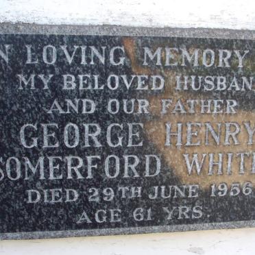 WHITING George Henry Somerford -1956