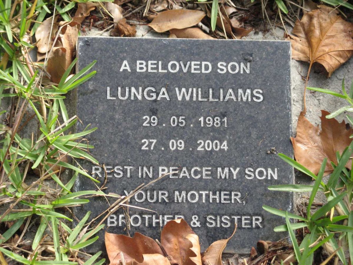 WILLIAMS Lunga 1981-2004