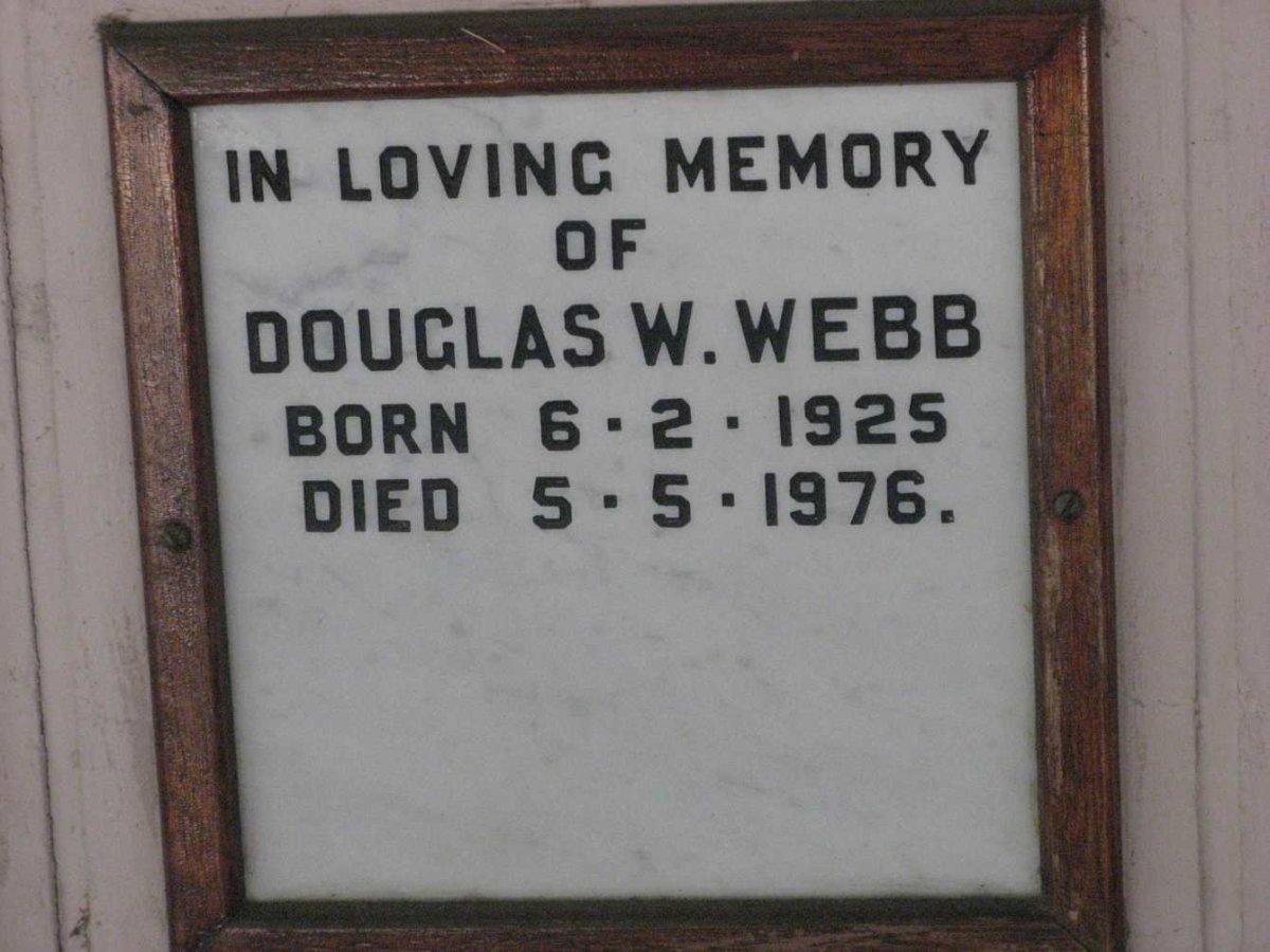 WEBB Douglas W. 1925-1976