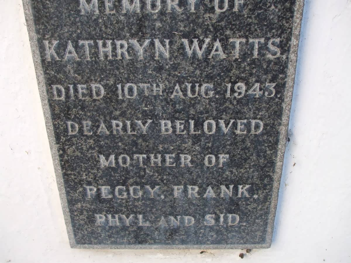 WATTS Kathryn -1943